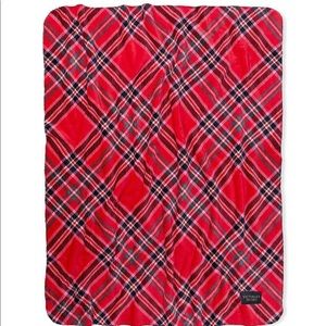 ✨Brand New Victorias Secret Sherpa Plaid Throw Blanket✨ Holiday Special 🎄